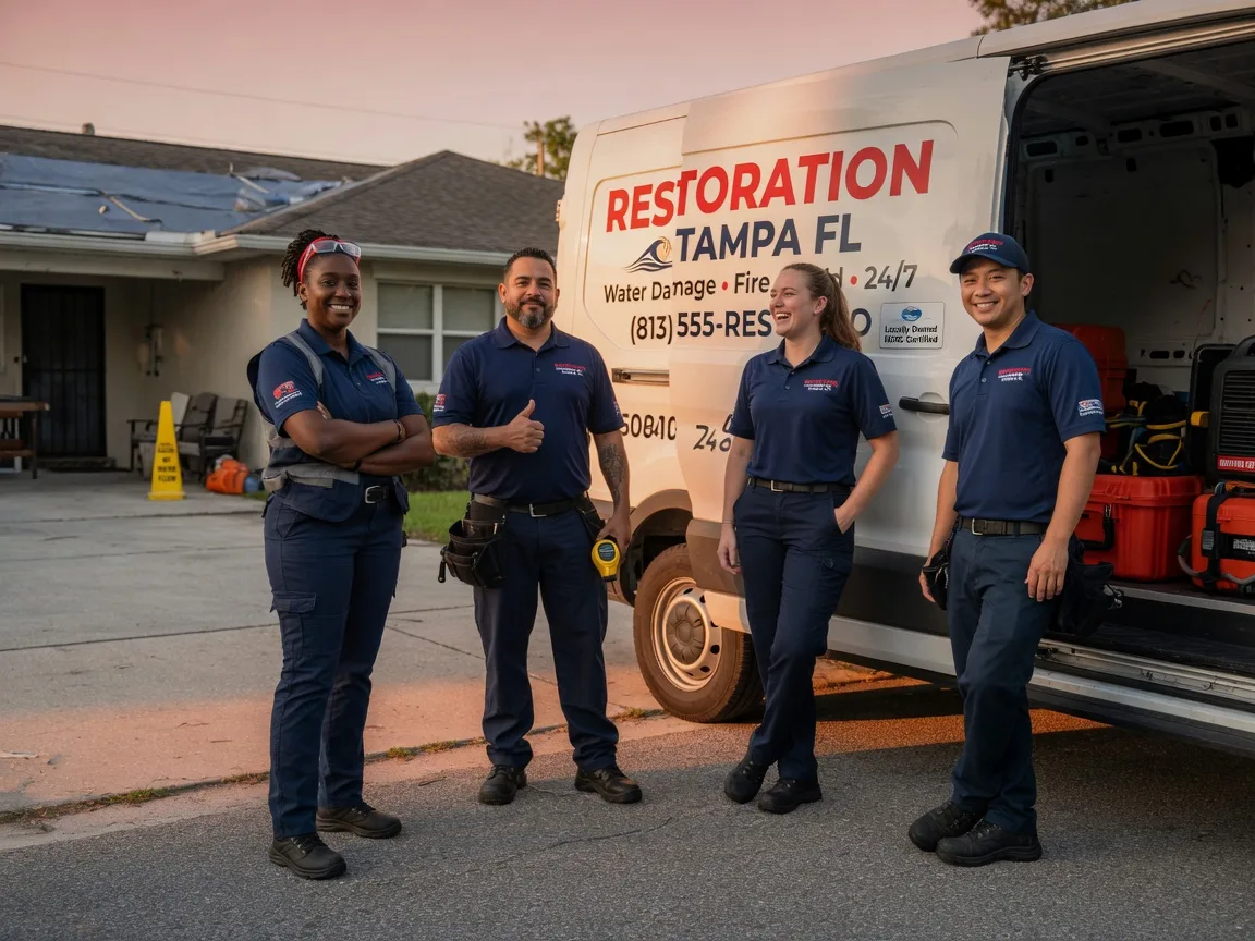 Water Damage Restoration company in Colcord, OK